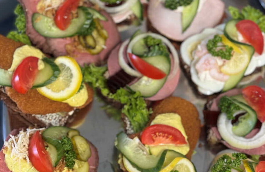 Smørrebrød på Løkken Bryghus